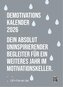 DEMOTIVATION 2026 - dein demotivierender Begleiter - Wochenkalender DIN A6