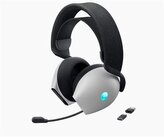 DELL bezdrátová náhlavní souprava  AW725H/ Wireless gaming Tri - mode Headset/ sluchátka + mikrofon/ bílá