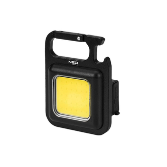 LED svítilna na baterii Neo Tools 500 lm - černá
