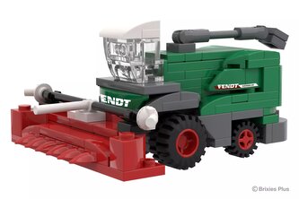 BRIXIES Plus 222.708 – Fendt Katana 65 Mini (sklízecí řezačka, 1:65, 123 dílků)