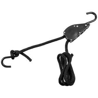 Lanová kladka 11mm 2m - černá