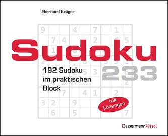 Sudokublock 233 (5 Exemplare à 2,99 EUR)
