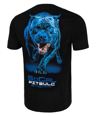 Tričko Pitbull West Coast In Blue černá Barva: černá, Velikost: L