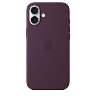 MYYD3ZM/A Apple Silikonový Kryt vč. Magsafe pro iPhone 16 Plus Plum (Pošk. Balení)