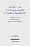 Vom Text zum Entstehungsmodell in der Pentateuchkritik