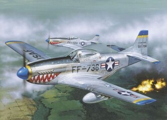 Model Kit letadlo 0086 - F-51D MUSTANG (1:72)