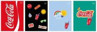 Zeszyt do słówek A6/32K Mat+UV Coca Cola (10szt)