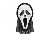 Maska Halloween z kapturem 18x31cm