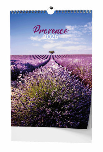 Provence 2026 - nástěnný kalendář
