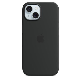 MXPD3ZM/A Apple Silikonový Kryt vč. Magsafe pro iPhone 15 Black