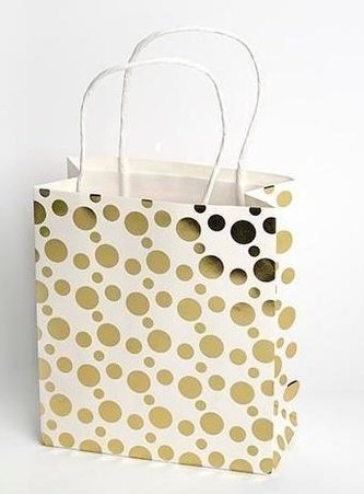 Torebka prezentowa XS złocona 1312-4