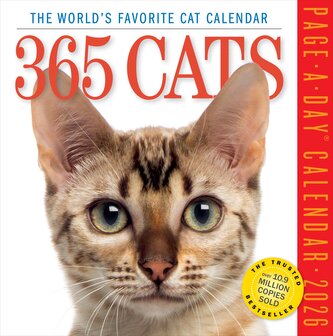 365 Cats Page-A-Day® Calendar 2026