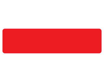 djois podlahové samolepicí značení - pruh, 20 x 5 cm, červený, 10 ks