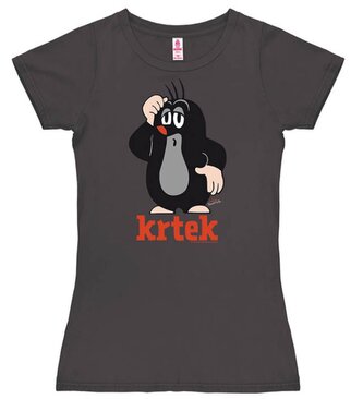 Dámské tričko Krteček: Oh oh! (L) šedá bavlna