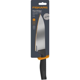 Fiskars Nůž Hard Edge, střední kuchařský, 17 cm