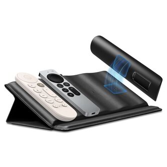 Spigen Universal Remote Control Organizer Pad, black