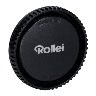 Rollei zadní krytka objektivu E-mount