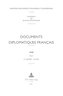 Documents diplomatiques français