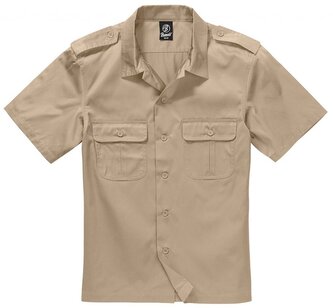 Košile Brandit US Hemd 1/2 - béžová, 5XL