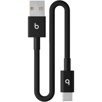 Apple Beats USB-A/USB-C Woven kabel 20cm sytě černý