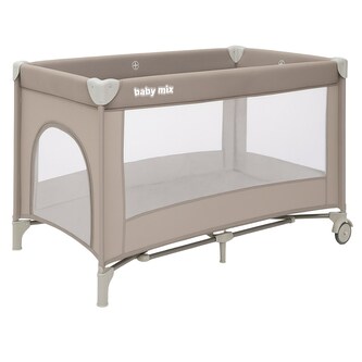 Dětská cestovní postýlka Simple Baby Mix béžová Dětská cestovní postýlka Simple Baby Mix béžová