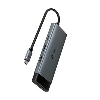 Dokovací stanice TP-Link UH7021C USB-C, HDMI, 1x USB C, 3x USB, čtečka SD/microSD, PD 100W