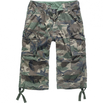 3/4 kalhoty Brandit Urban Legend - woodland, 5XL