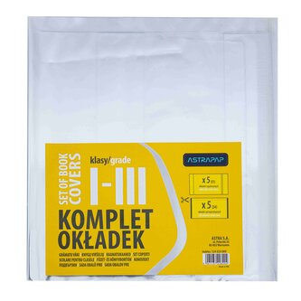 Uniwersalny komplet okładek do klas I-III