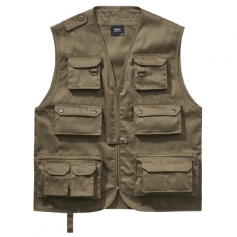Vesta Brandit Hunting Vest - olivová, L