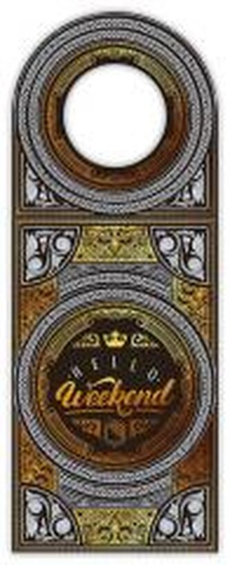 Zawieszka na butelkę - Hello weekend