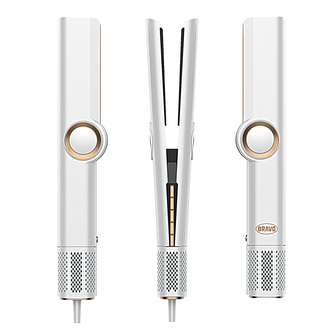 Bravo Profi žehlička na vlasy B-5004 Perfetta  s BLDC motorem, barva bílá