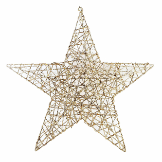 SANTA LILA Ozdoba Gwiazda 60x8cm LED