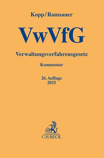 Verwaltungsverfahrensgesetz. VwVfG