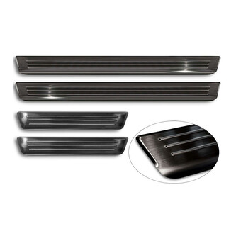 Prahové lišty VW Tiguan 2016-2023 (tmavé, matné) Prahové lišty VW Tiguan 2016-2023 (tmavé, matné)