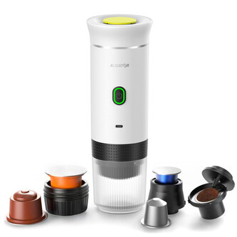 Přenosný kávovar ALIGATOR PortaCaffé 3v1 bílý