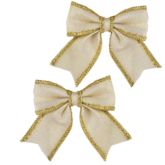 SANTA LILA komplet 2 Kokard 13x14cm