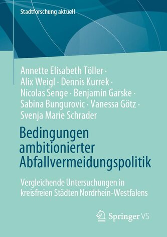 Bedingungen ambitionierter Abfallvermeidungspolitik