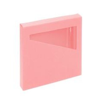 Notes A6 z długopisem pudrowy róż w pudełku