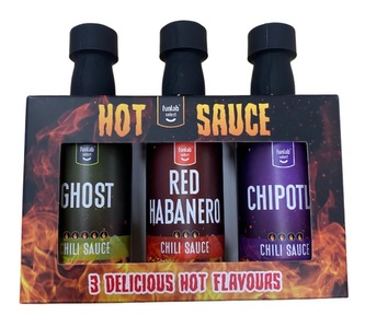 Hot sauce - pálivé omáčky 3 ks