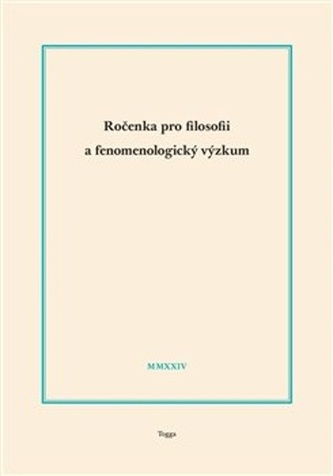 Ročenka pro filosofii a fenomenologický výzkum 2024