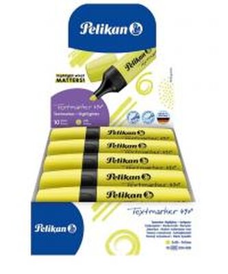 Zakreślacz 490 żółty (10szt)