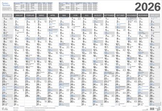 Großer Wandtimer 2026