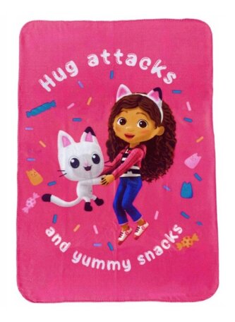 BLANKETS 100X140 CM GABBY’S DOLLHOUSE GAB-0832PF POLAR FLEECE - 170GSM