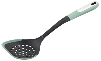 KESPER Pěnovačka s otvory se silikonovým okrajem 35,5 cm, zelená