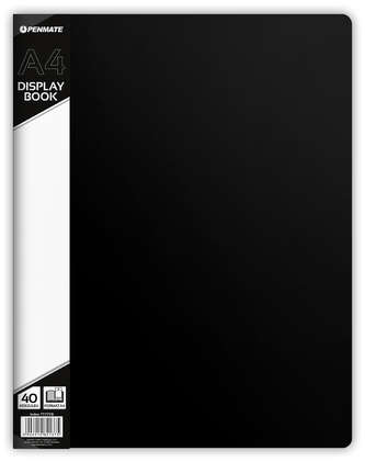 Album ofertowy A4 40 koszulek czarny, Penmate