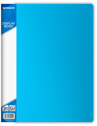 Album ofertowy A4 20 koszulek niebieski, Penmate