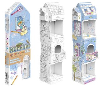 Kolorowanka XXL. Kamieniczka Królewny Sonii.