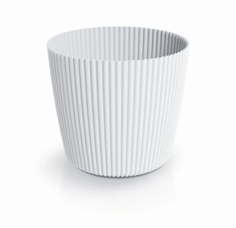 Květináč MILLA ROND IX bílý, varianta 14,6 cm