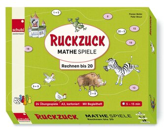 Ruckzuck Mathespiele. Spielend rechnen im Zahlenraum bis 20
