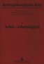 Arbeit - Arbeitslosigkeit